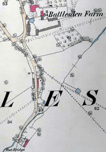 area of the house of James Creamer 1882